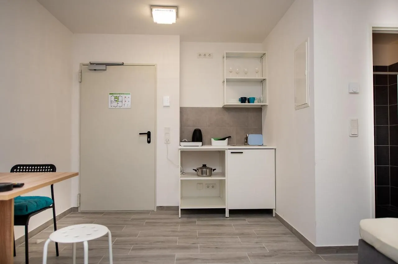 Modern Living Studio Kueche Netflix Inklusive Top Lage Nuremberg Guest house